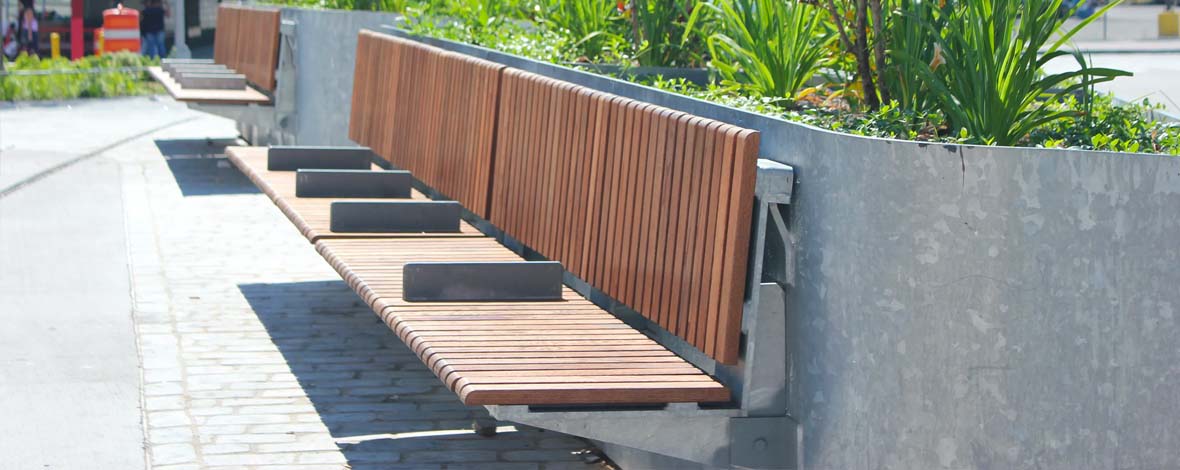 Maloya Laser: Fordham Plaza Planters