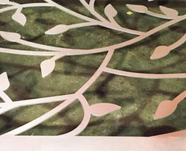 Maloya Project: Floral Leaf Decorative Screen