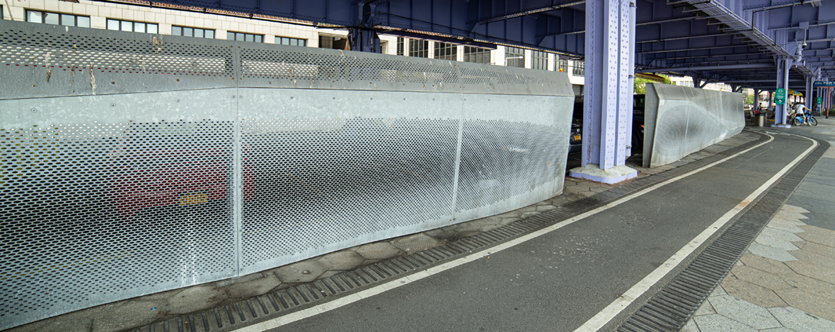 South Street Sea Port Barriers