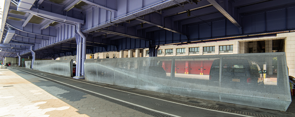 South Street Sea Port Barriers