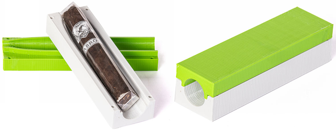 chivo-mold-1 Maloya 3D: El Chivo Cigar mold illustration