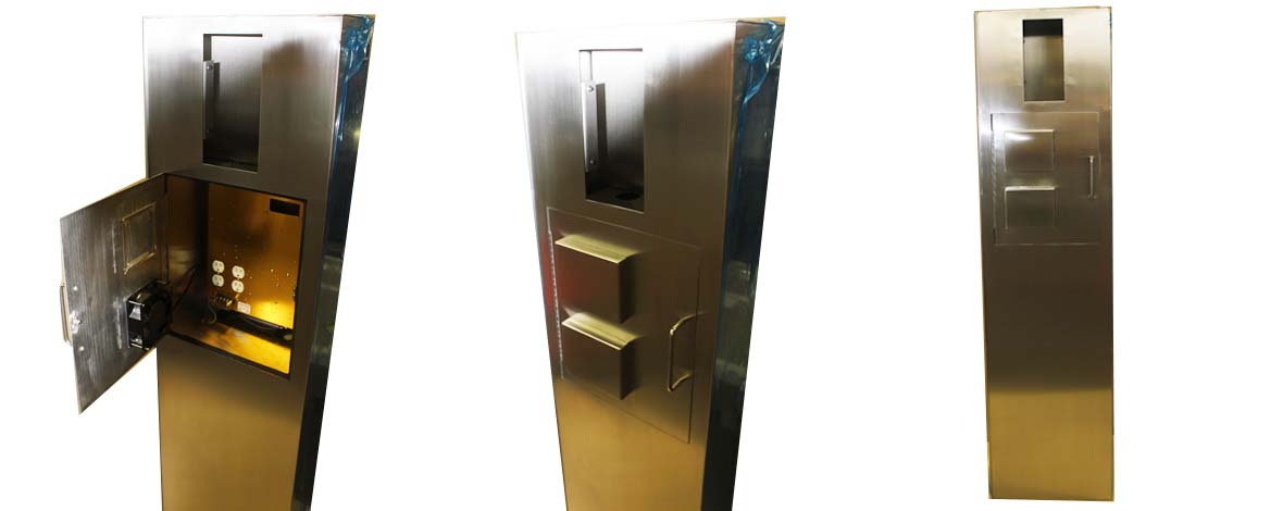 Maloya Security Pylon in work shop