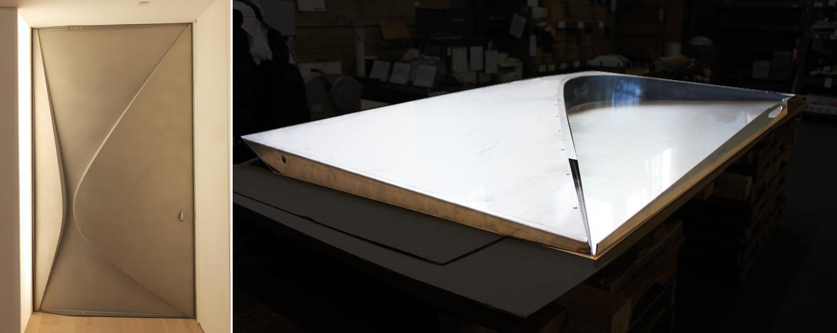 Custom Bedroom Steel Door Slide 1